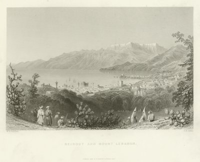 贝鲁特和黎巴嫩山，1837年 作者 英语学校