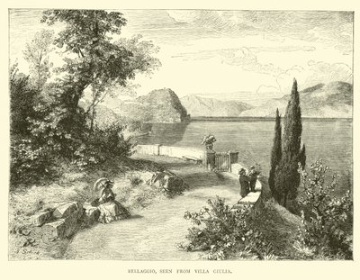 Bellaggio，从Villa Giulia看到 作者 英语学校