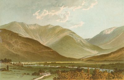 来自Dalmally的Ben Cruachan 作者 英语学校