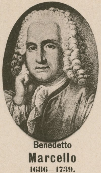 Benedetto Marcello（凹版印刷） 作者 英语学校