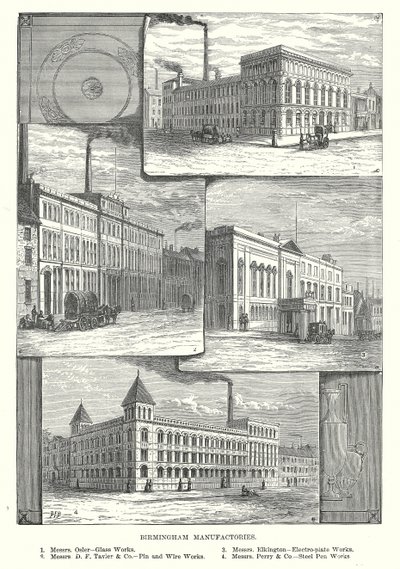 伯明翰制造厂（雕刻） 作者 英语学校