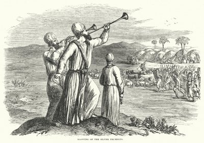 Blowing of the Silver Trumpets (engraving) 作者 英语学校