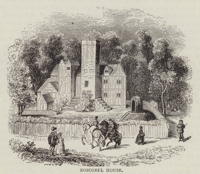 Boscobel House (engraving) 作者 英语学校
