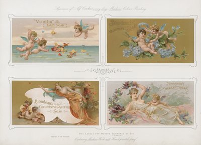 Messrs Blondeau et Cie的盒子标签 作者 英语学校