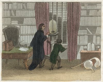 波义耳的发现（彩色版画） 作者 英语学校