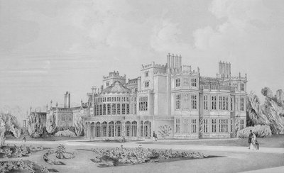 1852年，亨廷顿附近的布兰普顿公园 作者 英语学校