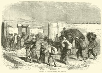 1870年10月，从郊区带来蔬菜 作者 英语学校