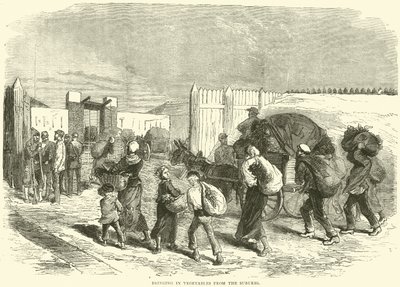 1870年10月，从郊区带来蔬菜 作者 英语学校