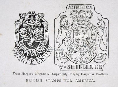 英国对美国的邮票 作者 英语学校