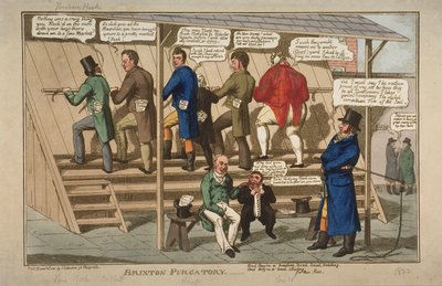 Brixton Purgatory，1822年（手工蚀刻） 作者 英语学校