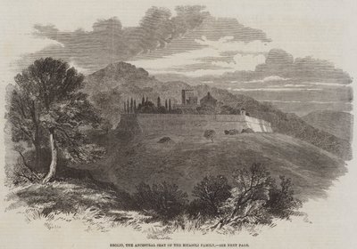 Brolio，Ricasoli 家族的祖座（雕刻） 作者 英语学校