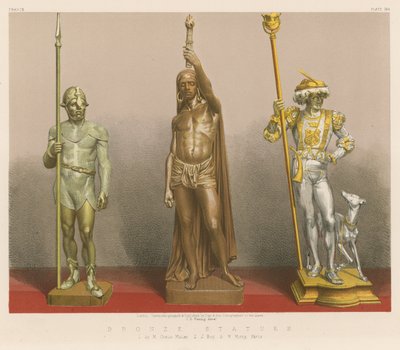 青铜雕像（chromolitho） 作者 英语学校