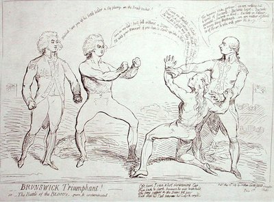 不伦瑞克凯旋！由J.Aitken于1789年出版（蚀刻画）。 作者 英语学校