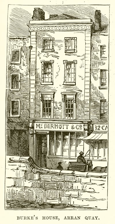 Burkes House，Arran Quay 作者 English School