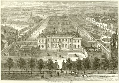 Burlington House，大约1700 作者 English School