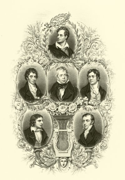 Byron，Southey，Scott，Coleridge，济慈，蒙哥马利 作者 英语学校