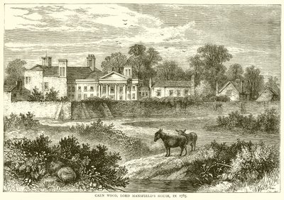 卡斯伍德，曼斯菲尔德勋爵之家，1785年 作者 English School