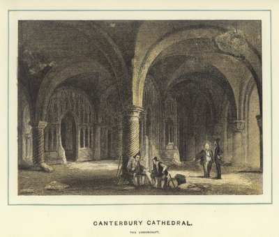坎特伯雷大教堂，undercroft 作者 英语学校
