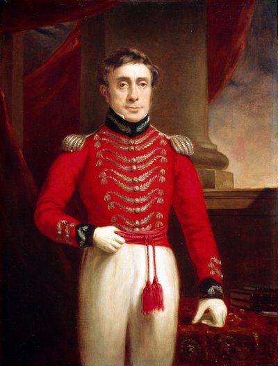 David Leighton上尉（1774-1860）第4团土着步兵，1980年 作者 英语学校