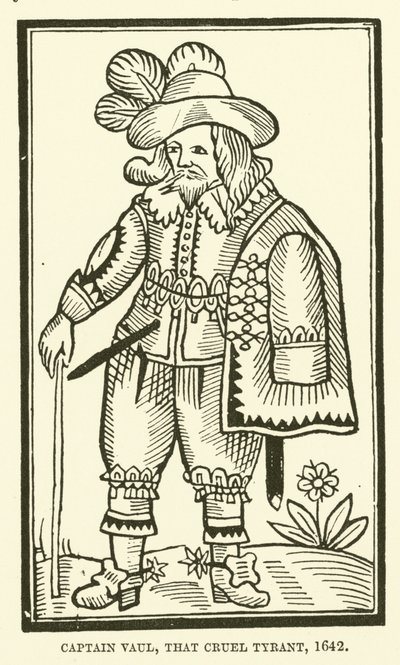 Vaul上尉，那个残酷的暴君，1642年 作者 英语学校