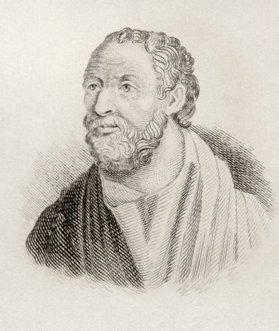 Carneades，来自&39;Crabbes Historical Dictionary&39;，于1825年出版 作者 English School