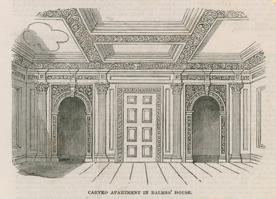 Balmes House的雕刻公寓 作者 英语学校