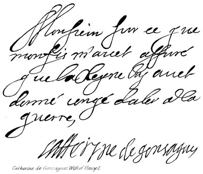 Catherine de Gonzagues，Henry I的妻子 作者 英语学校