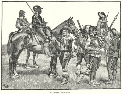 骑兵士兵（雕刻） 作者 英语学校