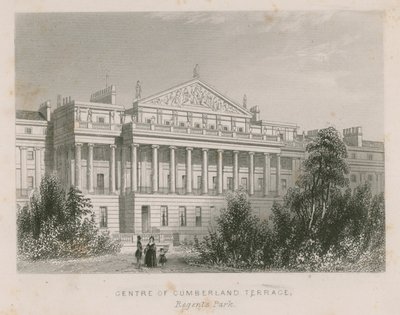 伦敦摄政公园Cumberland Terrace中心 作者 英语学校