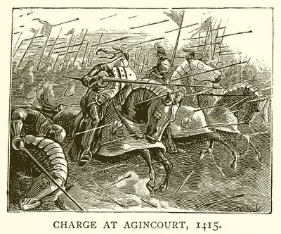 在Agincourt，1415收费 作者 英语学校