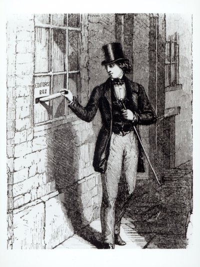 查尔斯狄更斯（1812-70）提交他的故事 作者 英语学校
