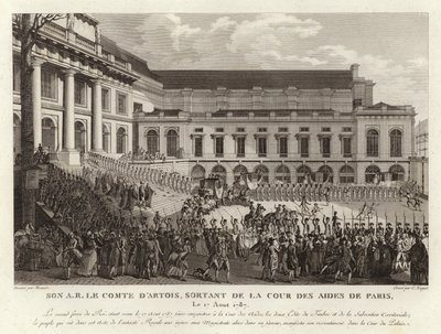 Charles Philippe dArtois离开了巴黎的帮助法庭 作者 英语学校