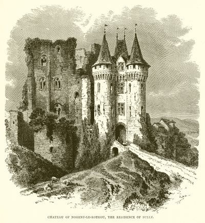 Nogent-le-Rotrou城堡，Sully住所 作者 英语学校