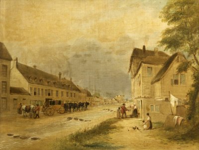 切尔滕纳姆大街，1740年 作者 英语学校