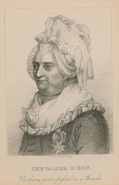 Chevalier DEon，多年过去的女人 作者 英语学校