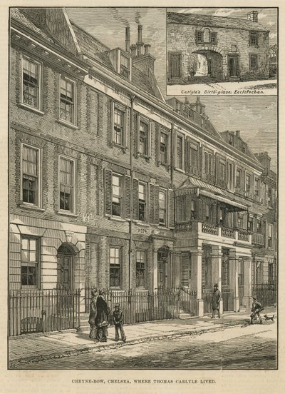 托马斯卡莱尔曾经住过的Cheyne Row 作者 英语学校