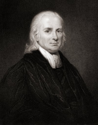 1839年出版的肖像画廊的Christian Friedrich Schwartz（1726-96） 作者 英语学校