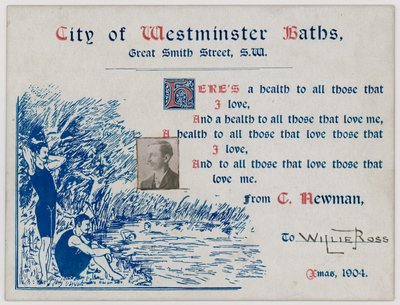 威斯敏斯特市浴场，史密斯街，1904年 作者 英语学校