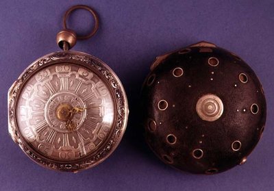 马车表，带闹钟和三问功能，由伦敦的Cabrier制作，约1775年 作者 英语学校