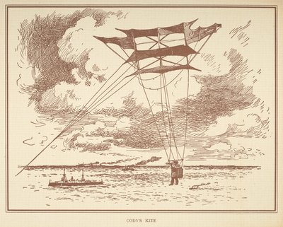 科迪的风筝》，小人飞艇书。伦敦：欧内斯特-尼斯特，[1912 年］ 作者 英语学校