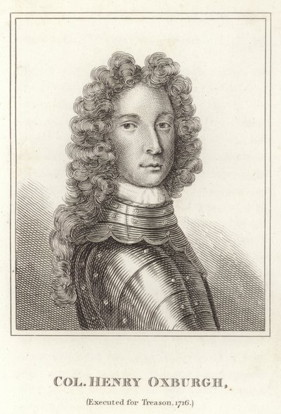 Col Henry Henry，1716年为叛国罪执行 作者 英语学校