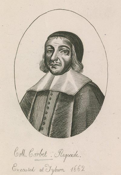 Coll Corbet，Regicide，于1662年在Tyburn执行 作者 英语学校