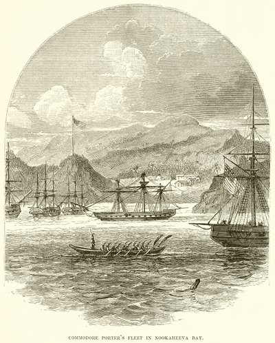 Noocaheeva湾的Commodore Porters Fleet 作者 英语学校