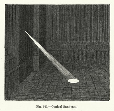 Conical Sunbeam (engraving) 作者 英语学校