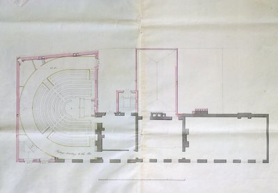 1800年皇家学院一楼合同图纸 作者 英语学校