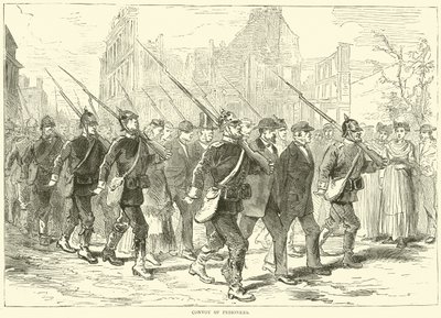 1870年10月，囚犯的车队 作者 英语学校