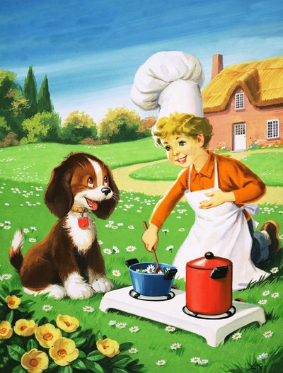在户外做饭 作者 英语学校