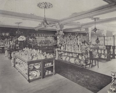 中国展厅一角，哈罗德百货公司（平面）。 作者 英语学校