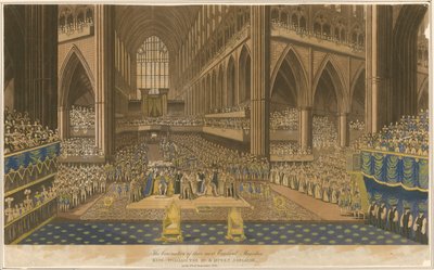 1831年9月8日威廉四世和阿德莱德王后加冕礼 作者 英语学校