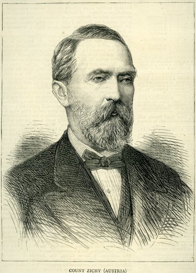 来自Graphic 1877的Zichy伯爵 作者 英语学校